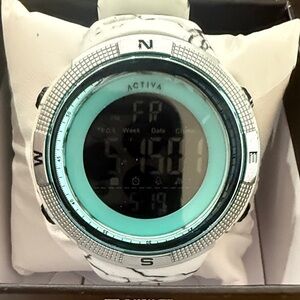 #83 Activa Summit X Invicta Men’s Digital Watch 50mm, Camo White.